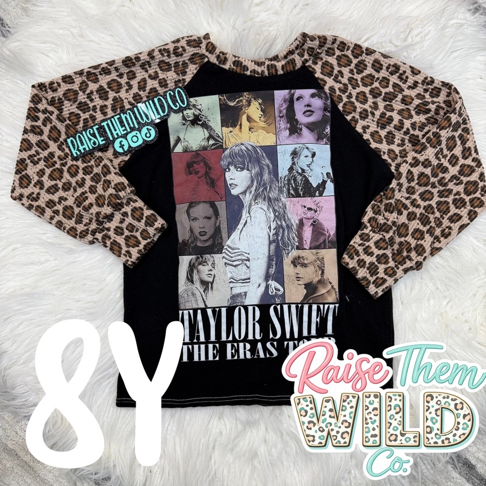 T swift upcycle  Long Sleeve Kids Tee